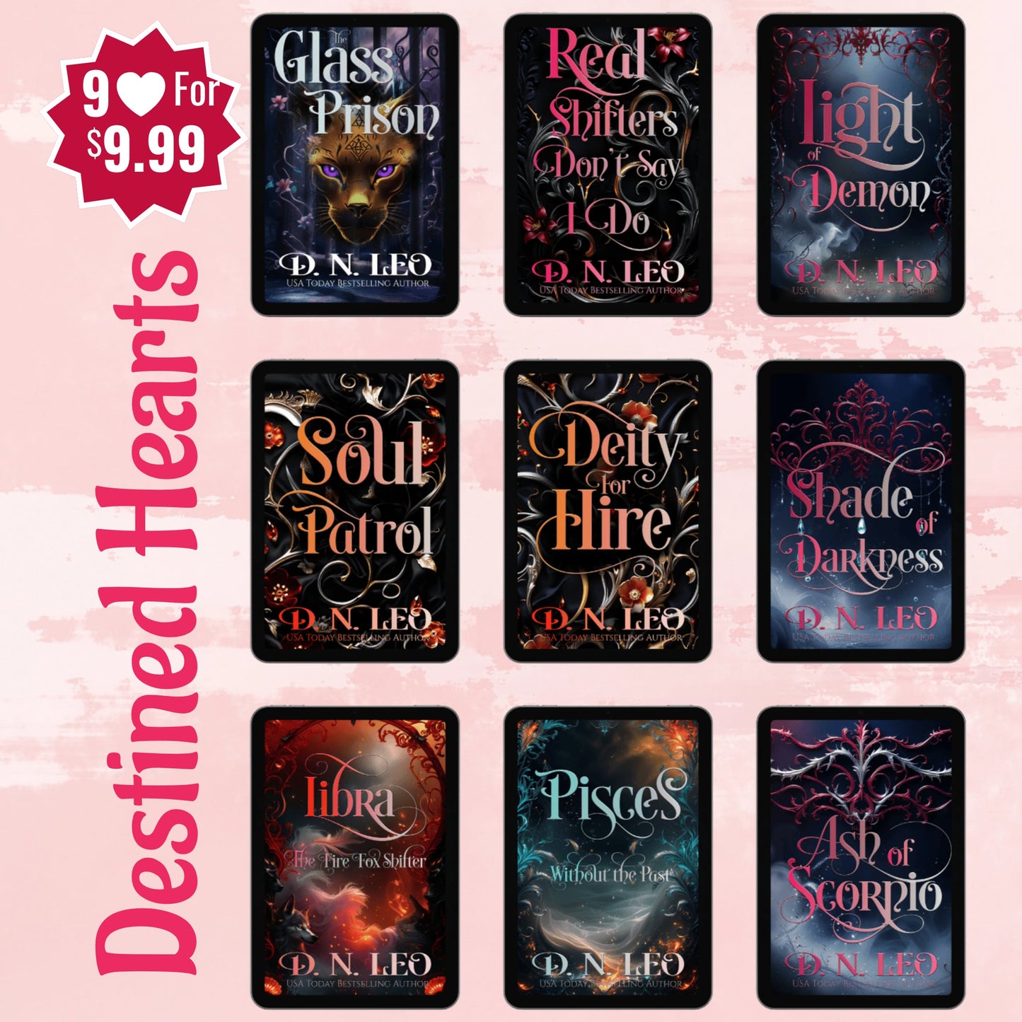 Destined Hearts 9 Audiobooks Boxed-set