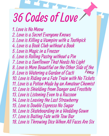 36 Codes of Love