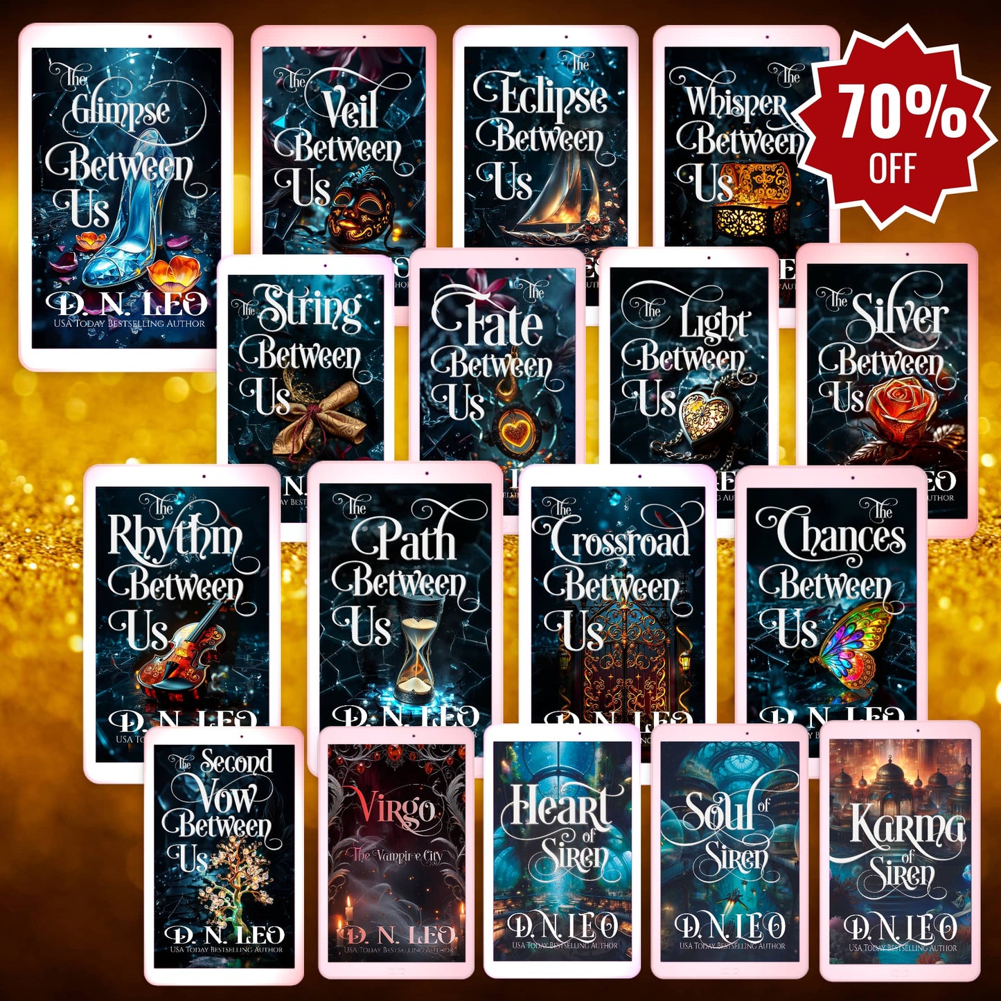 Mirror and Realms Extended Gold 17 E-book Boxed-set