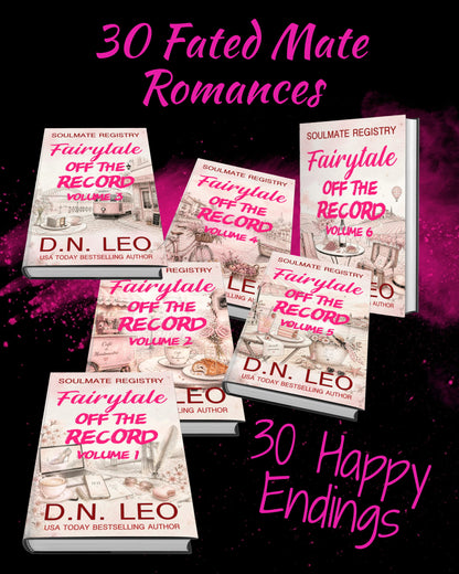 Fairytale Off the Record - 6 Volume - 30 Story Bundle - Premium Special Edition Sprayed Edges Paperback