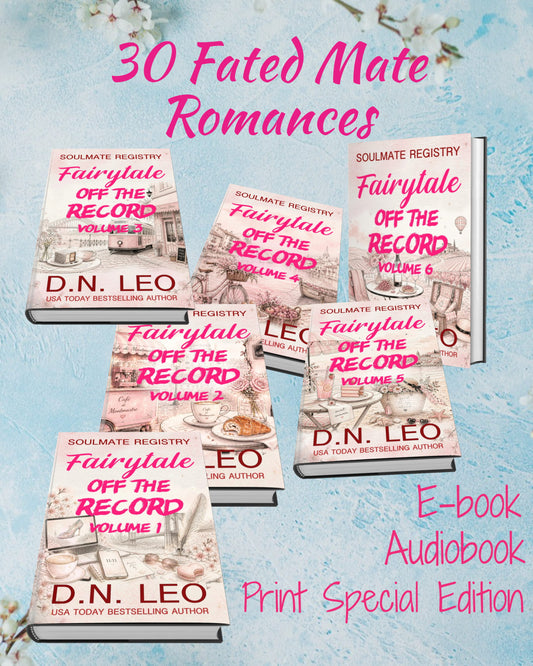 Fairytale Off the Record - 6 Volume - 30 Story Bundle - Premium Special Edition Sprayed Edges Paperback